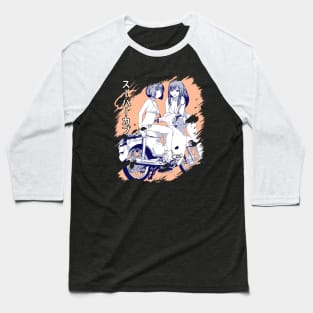 Navigating New Horizons Super Cub Tee Reflecting Characters' Discoveries and Growth Baseball T-Shirt